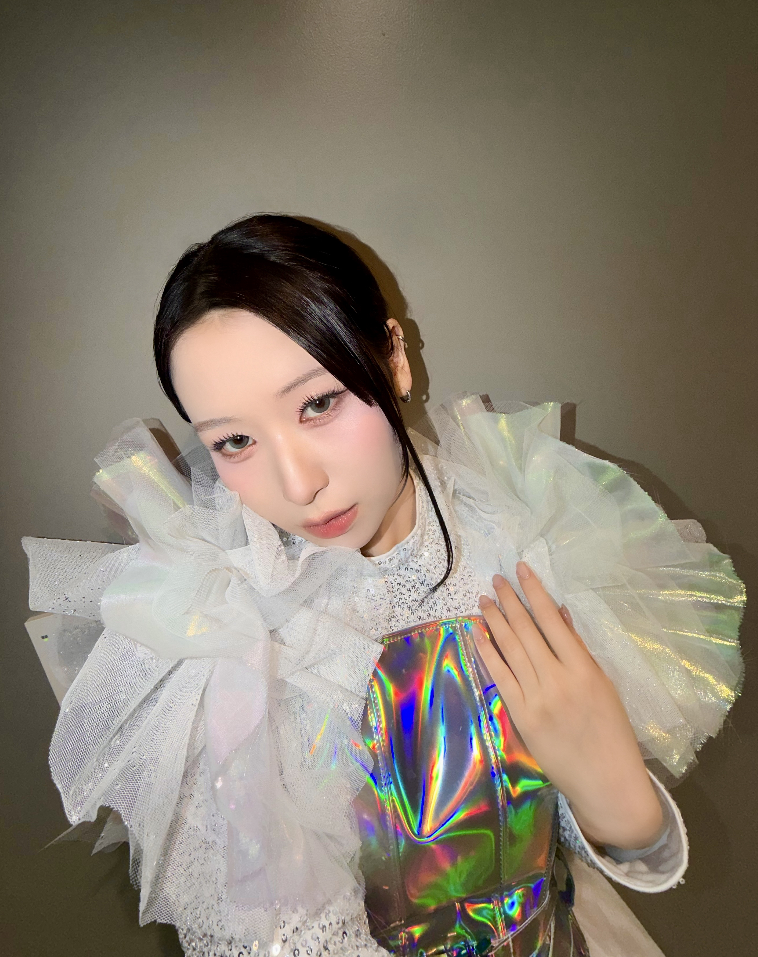 Recent activity shot of Kasahara Momona (ME:I)