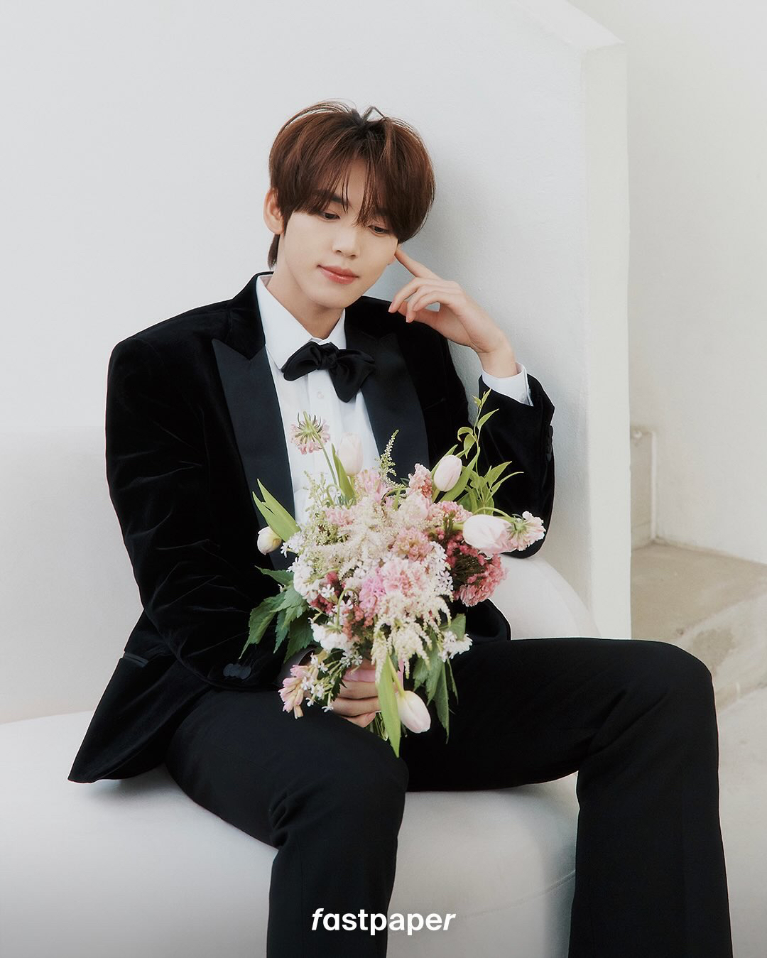 A moment captured by Han Yujin (ZEROBASEONE)'s fan