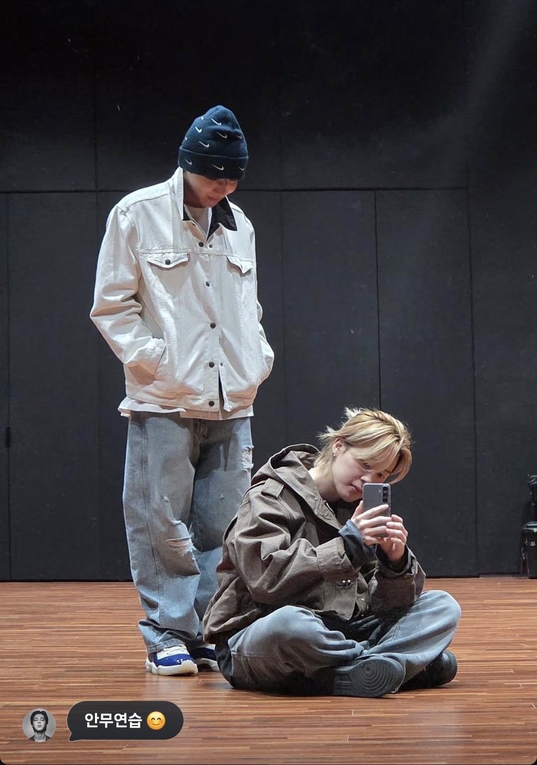 A moment captured by BTS's fan