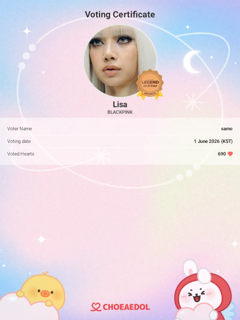 Foto terbaru Lisa (BLACKPINK)