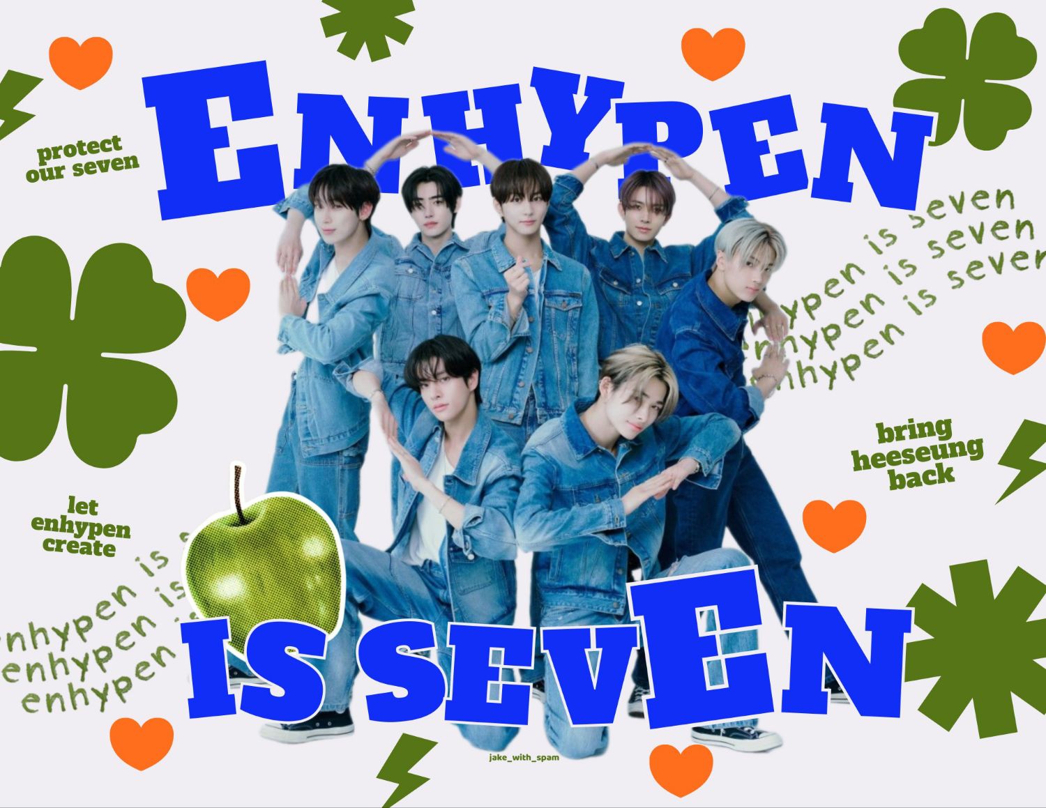 Recent activity shot of ENHYPEN