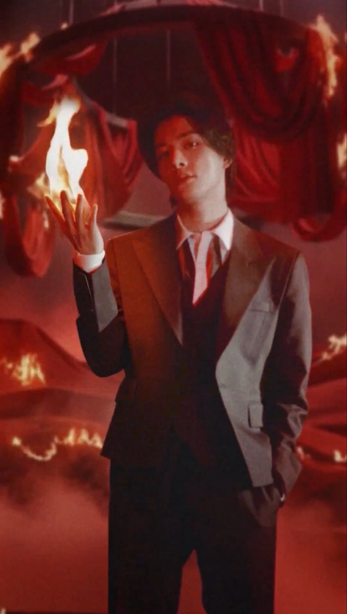 A moment captured by Jake (ENHYPEN)'s fan