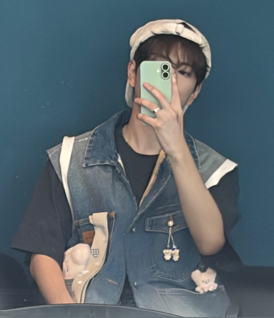 Recent activity shot of Seungmin (Stray Kids)