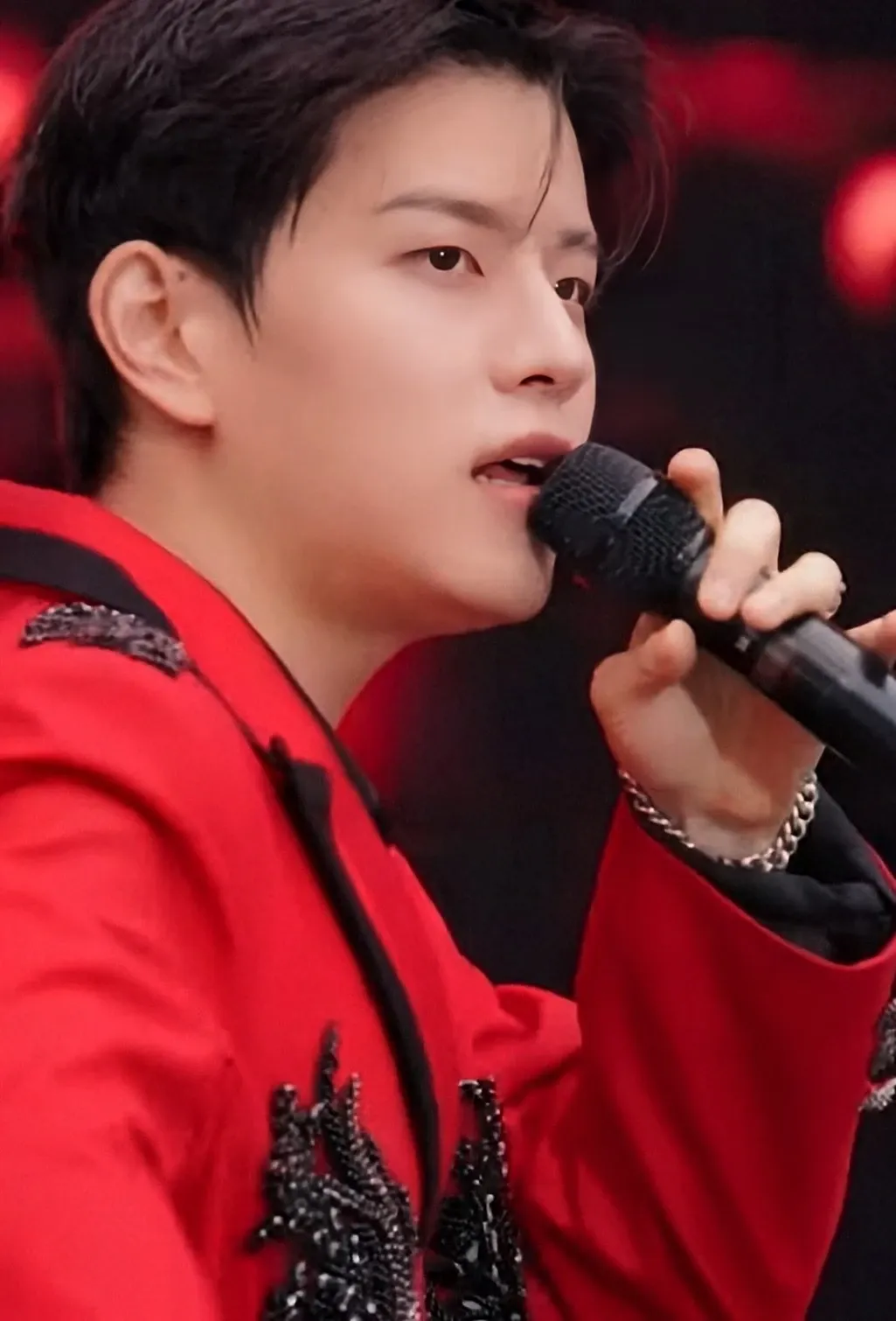 Recent activity shot of Seungmin (Stray Kids)