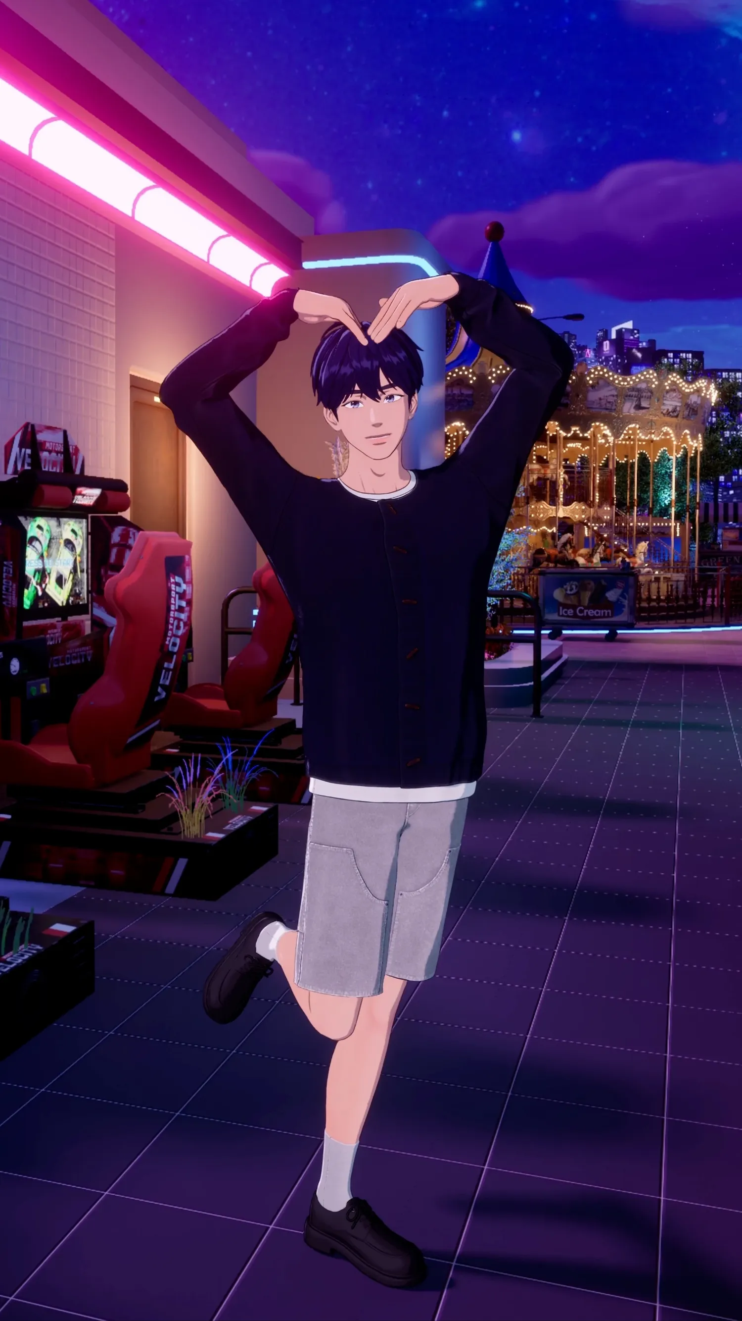 A moment captured by Yejun (PLAVE)'s fan