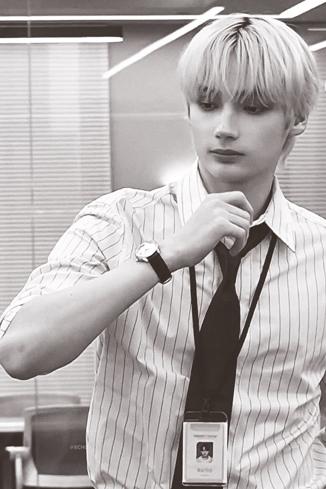 Recent activity shot of HueningKai (TOMORROW X TOGETHER)