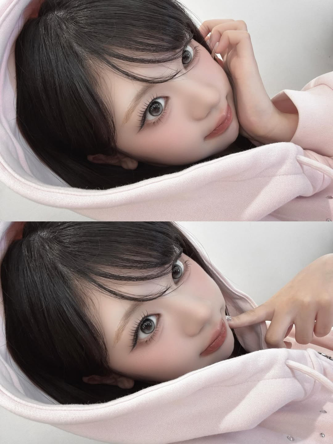 A moment captured by Murakami Rinon (ME:I)'s fan