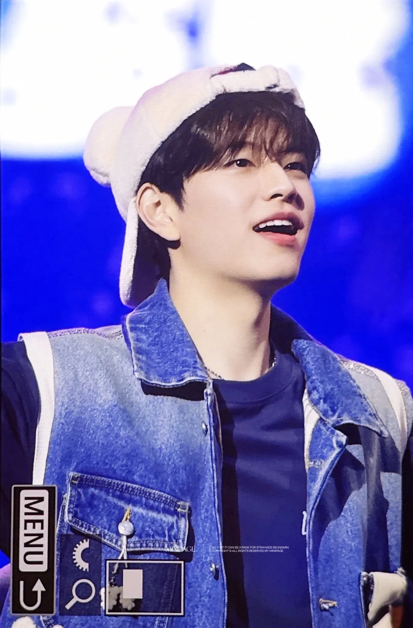 Recent activity shot of Seungmin (Stray Kids)