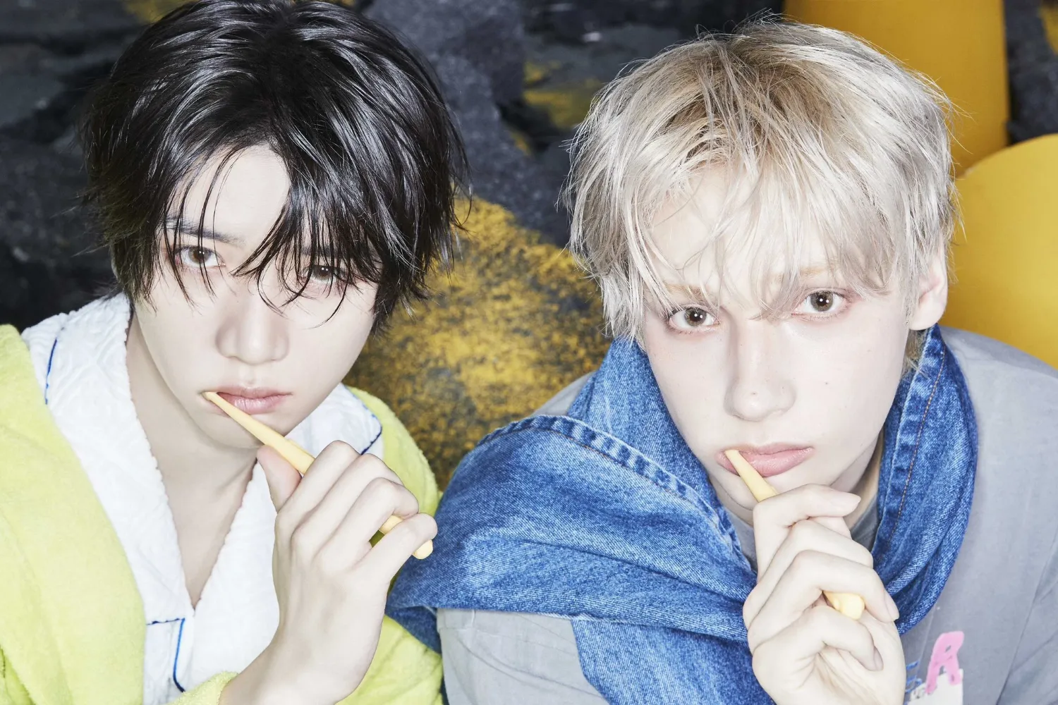 Momen yang diabadikan oleh penggemar TOMORROW X TOGETHER