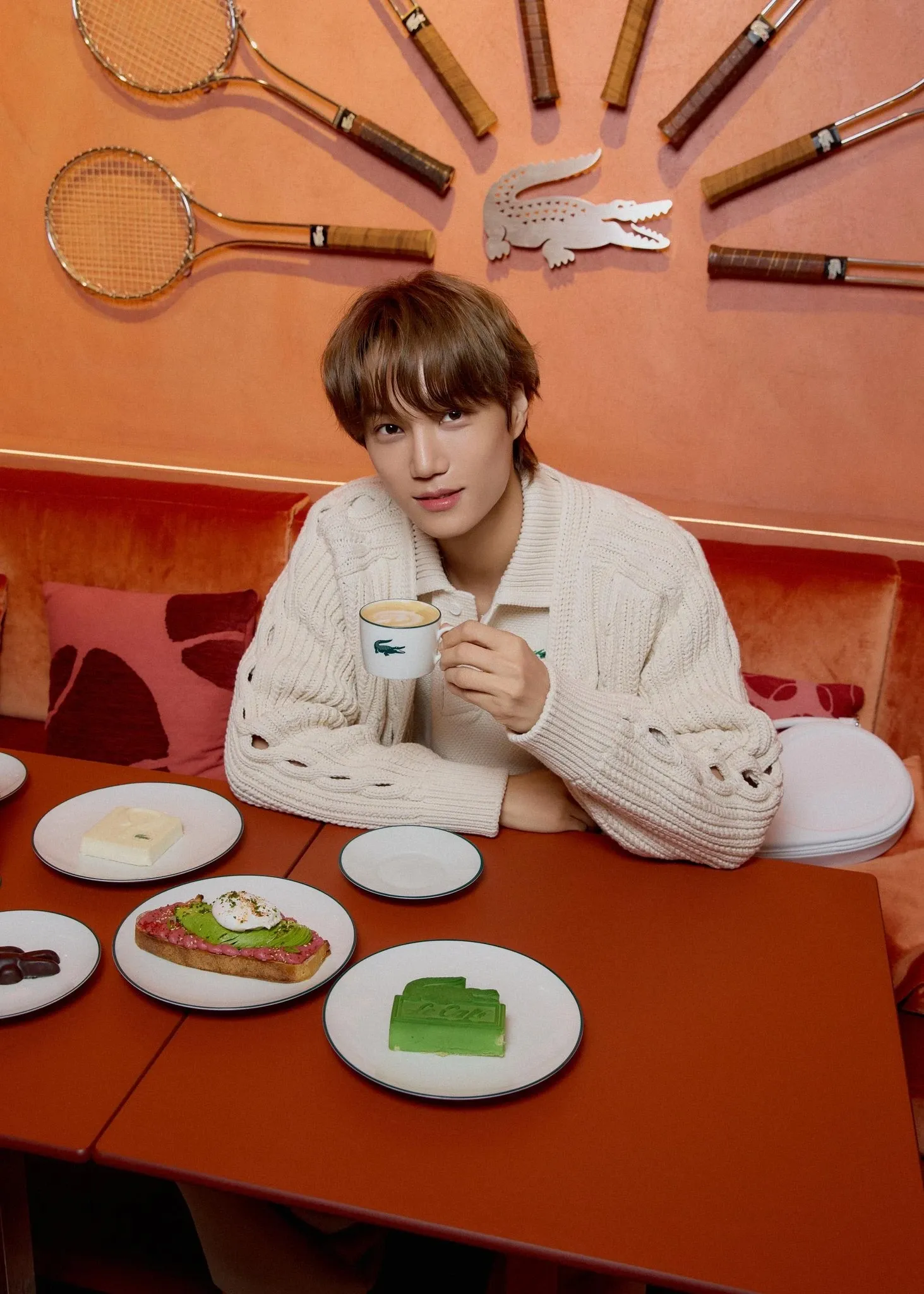 カイ (EXO)の舞台裏ショット