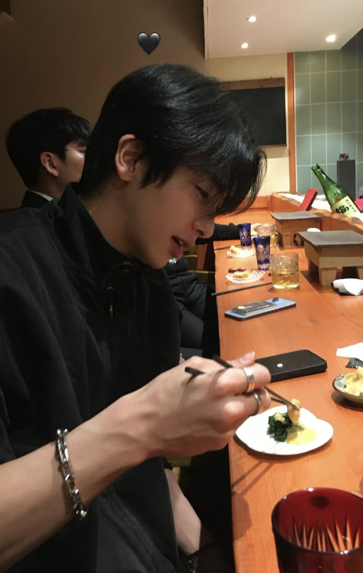 A moment captured by Xiao (UP10TION)'s fan