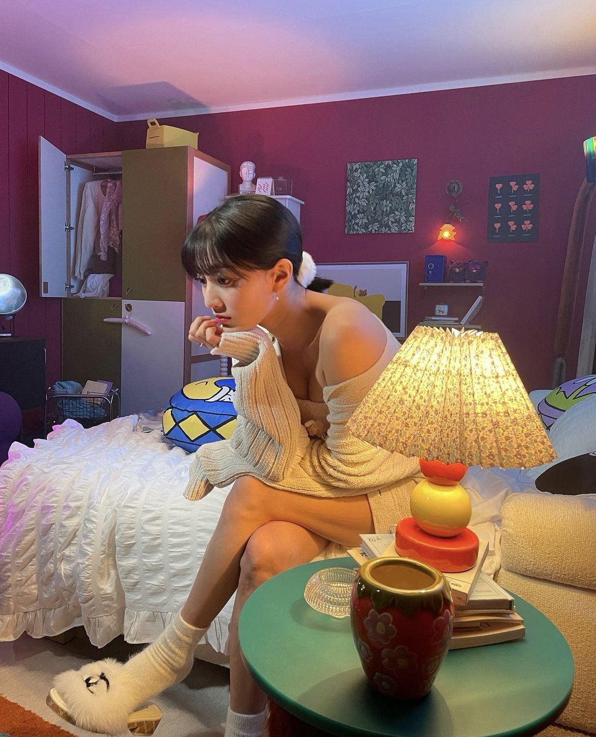 Behind-the-scenes cut of Jihyo (TWICE)