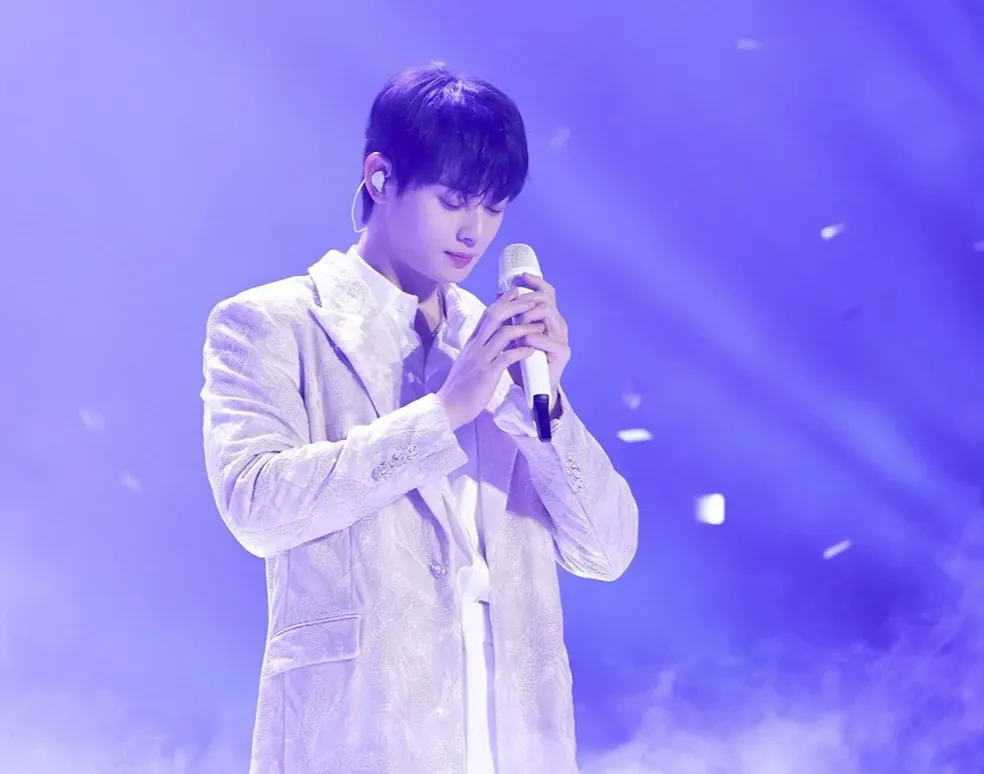 Recent activity shot of Eunwoo (ASTRO)