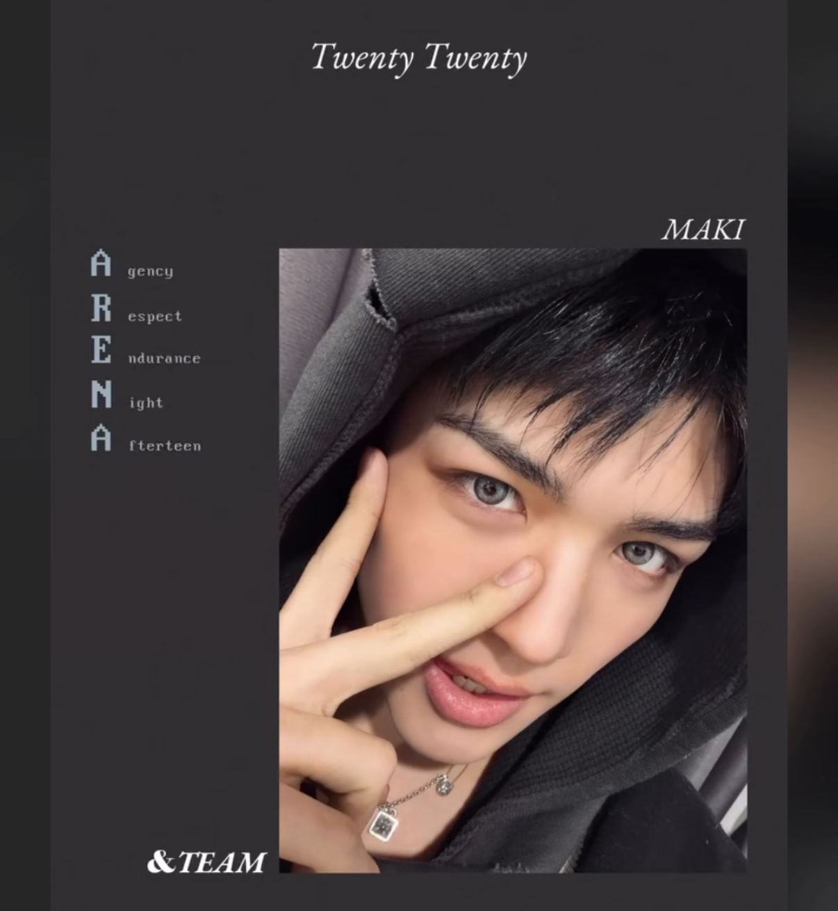 マキ (&TEAM)の最近の活動写真