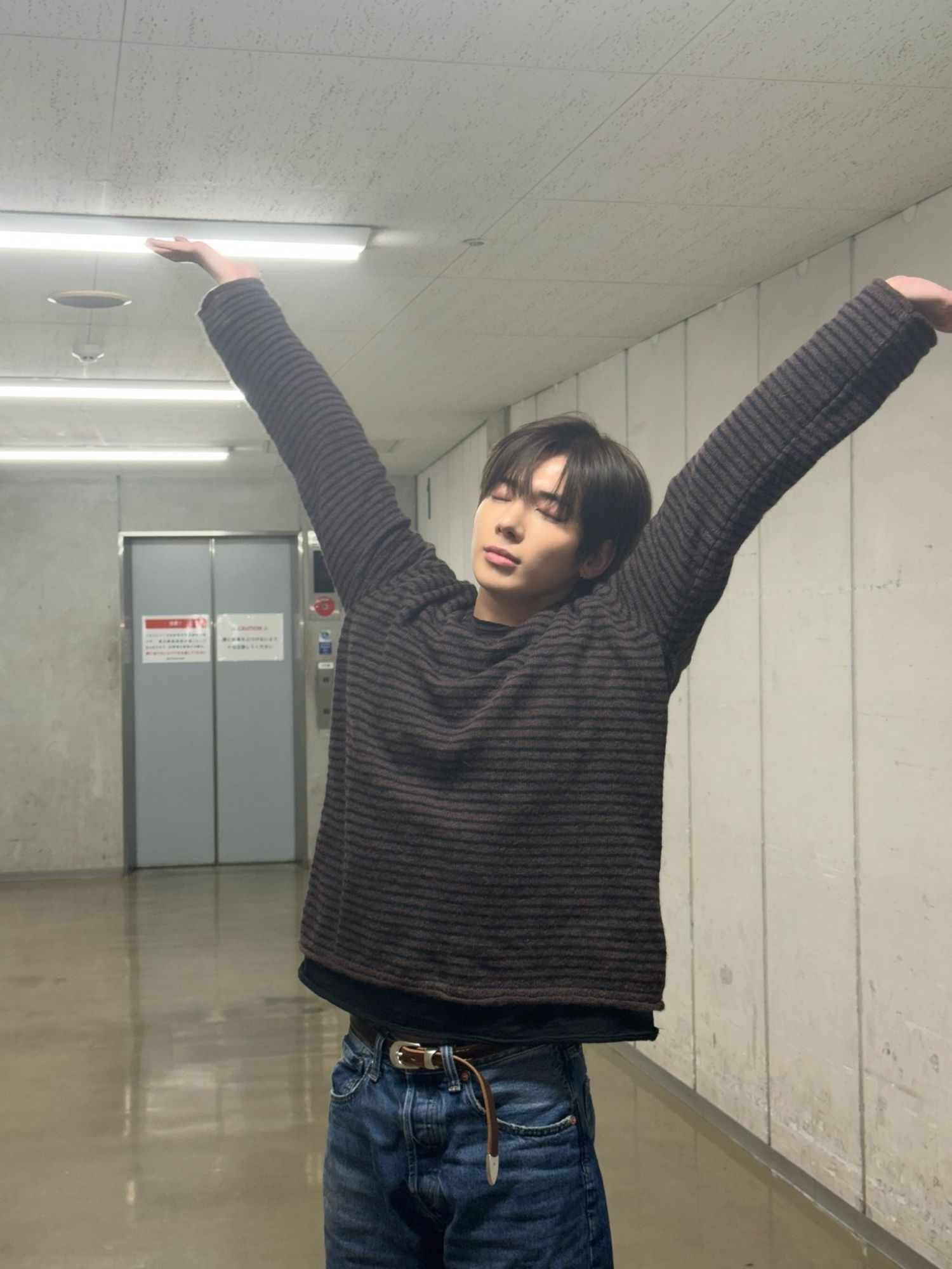 太顯 (TOMORROW X TOGETHER)粉絲拍下的瞬間