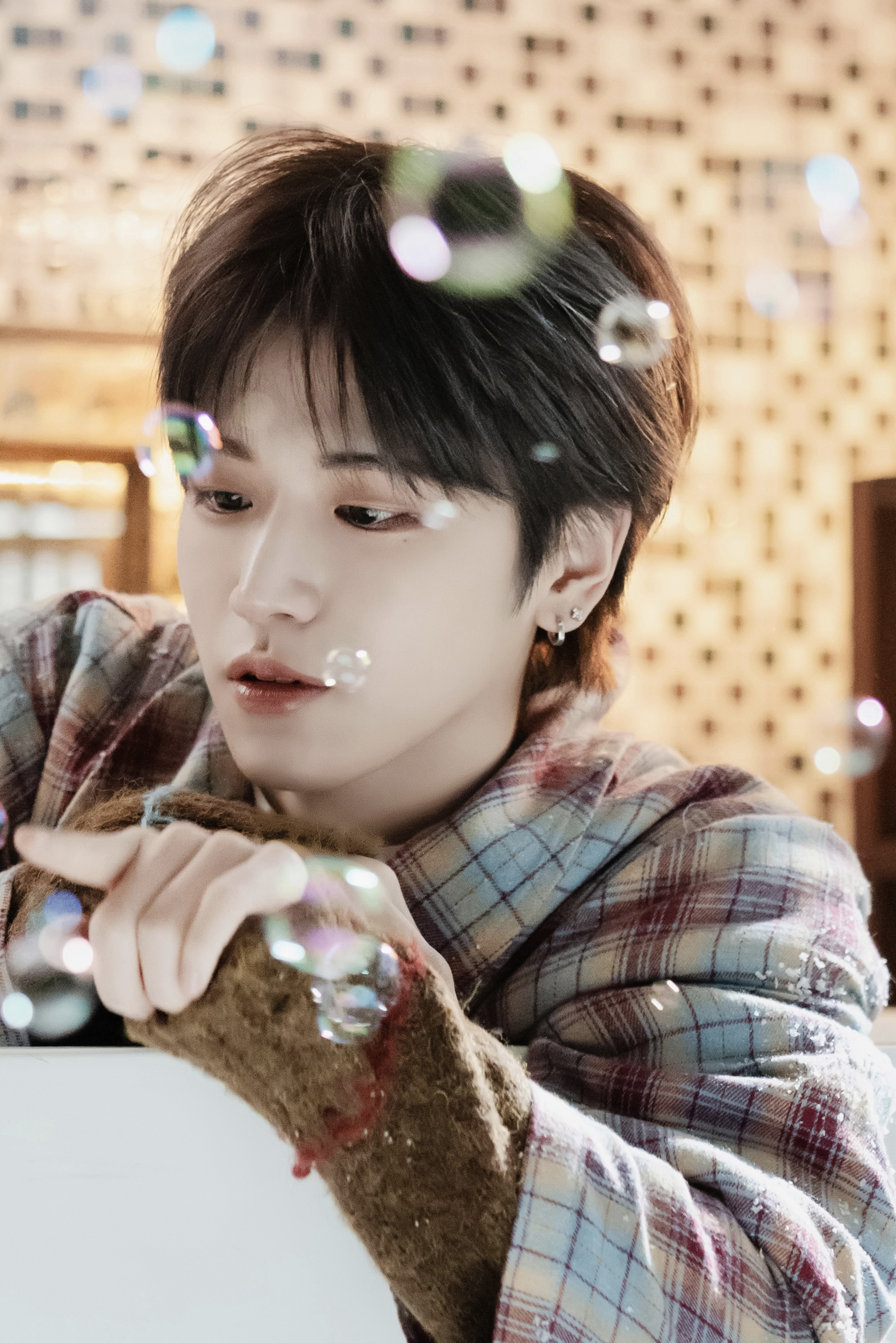 Recent activity shot of Riwoo (BOYNEXTDOOR)