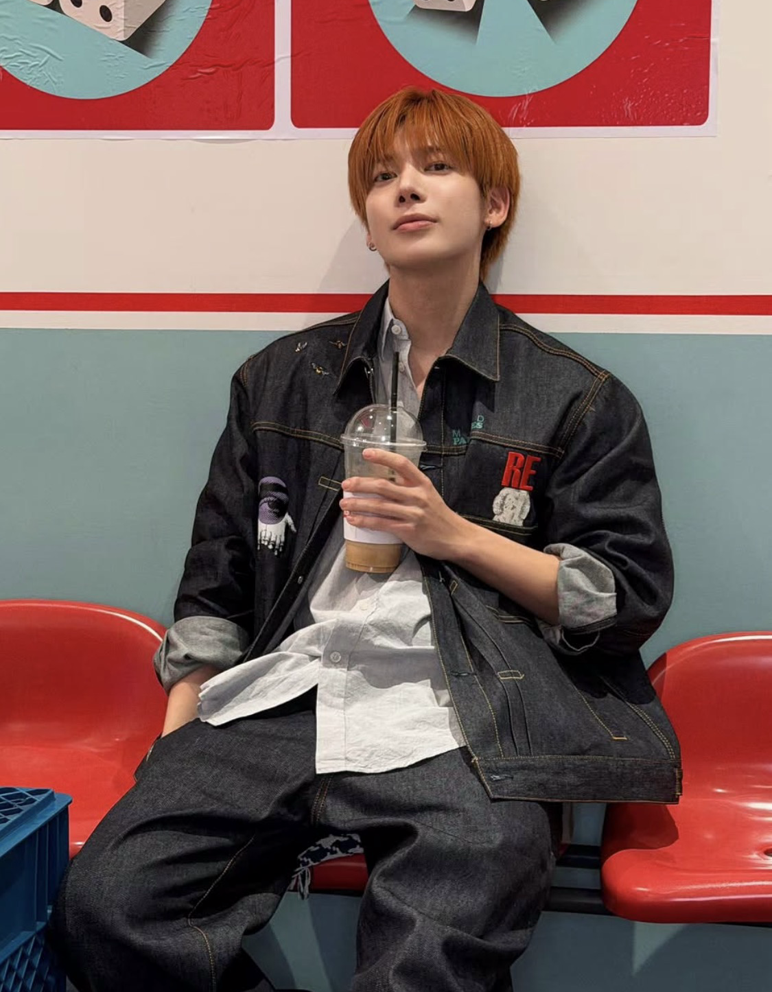 A moment captured by Taehyun (TOMORROW X TOGETHER)'s fan