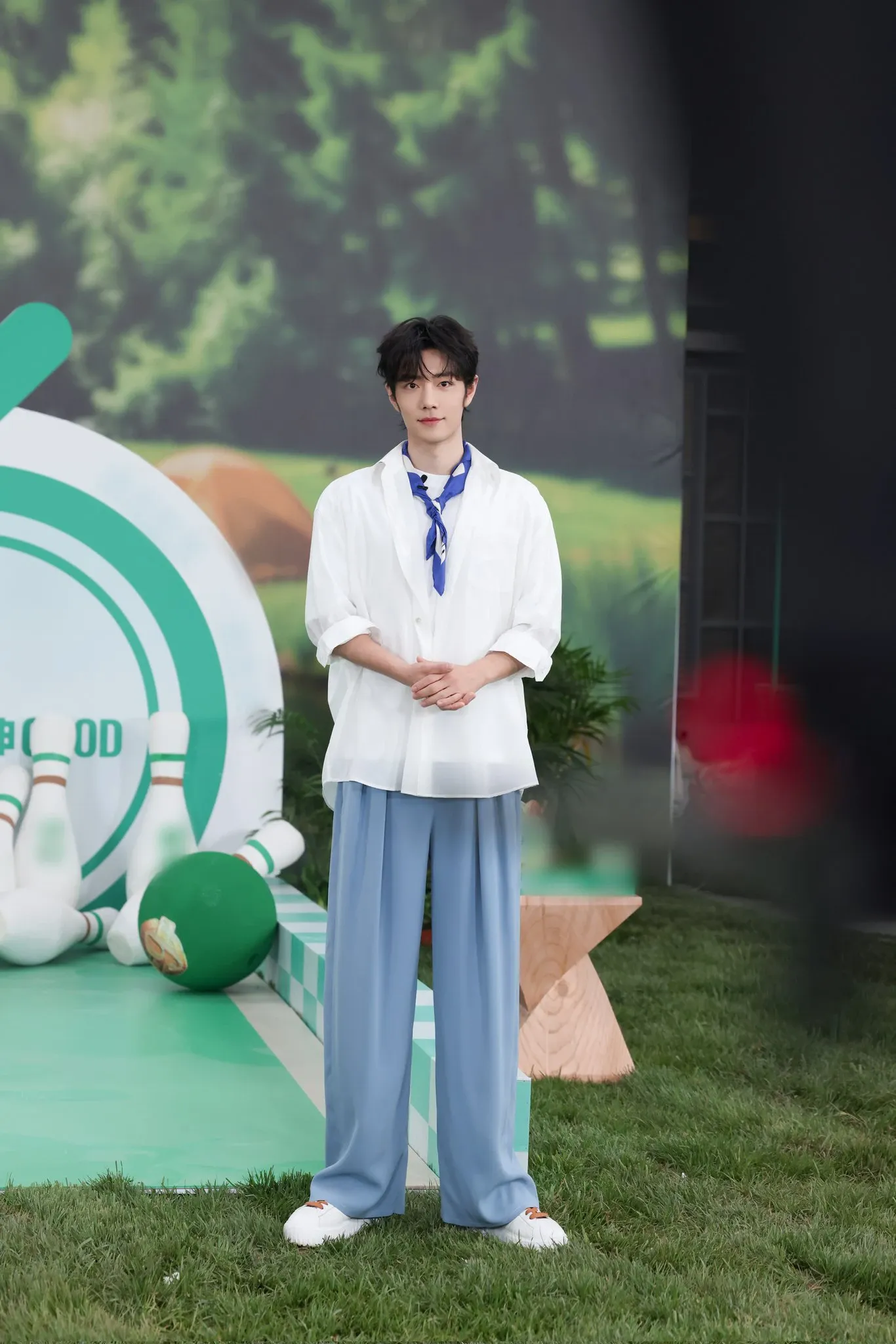 Latest photo of Xiao Zhan