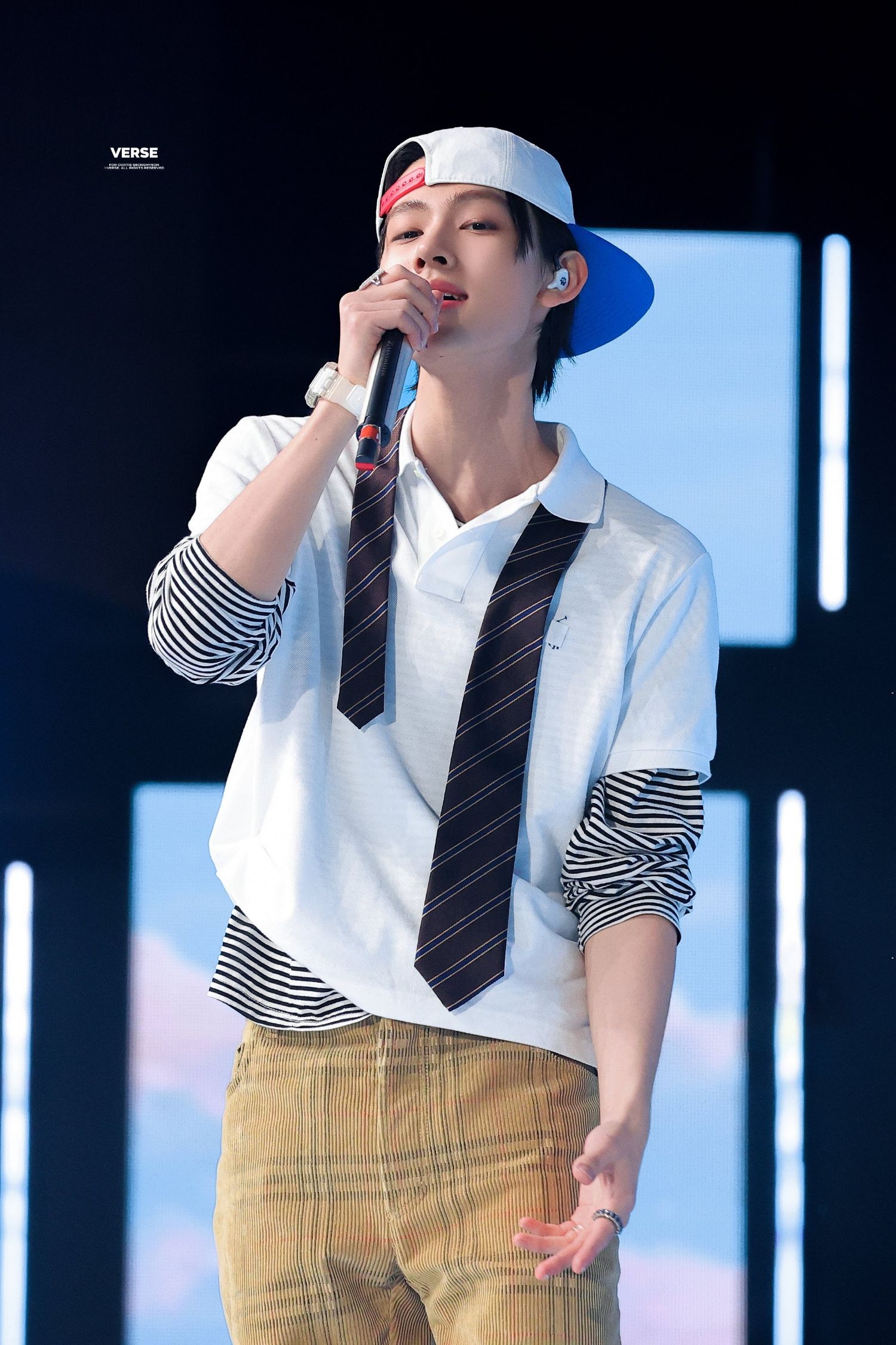 Recent activity shot of Seonghyeon (CORTIS)