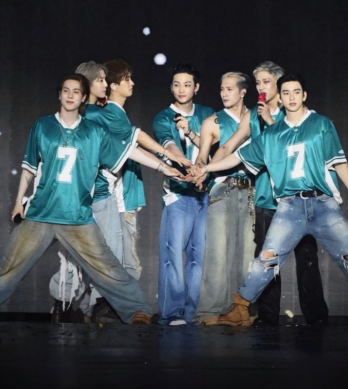 GOT7の舞台裏ショット