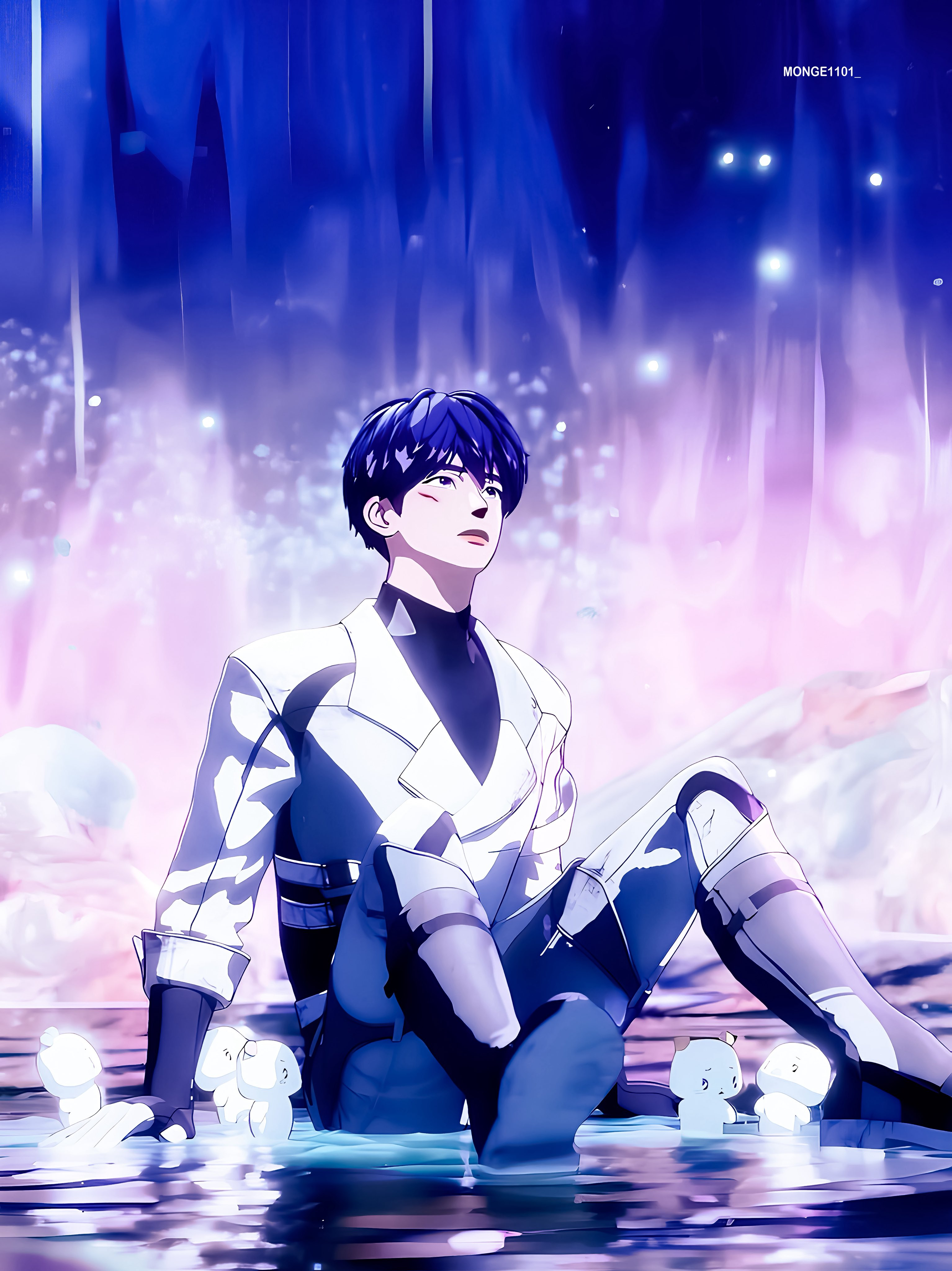 A moment captured by Yejun (PLAVE)'s fan