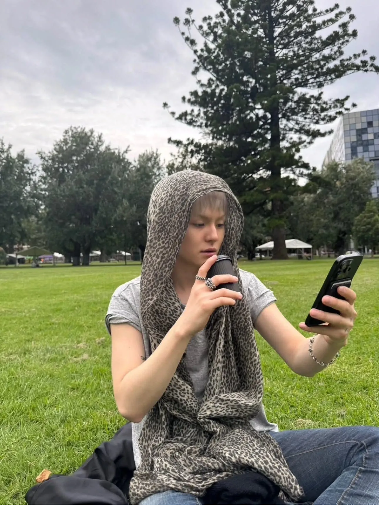 Yoshi (TREASURE)粉丝拍下的瞬间