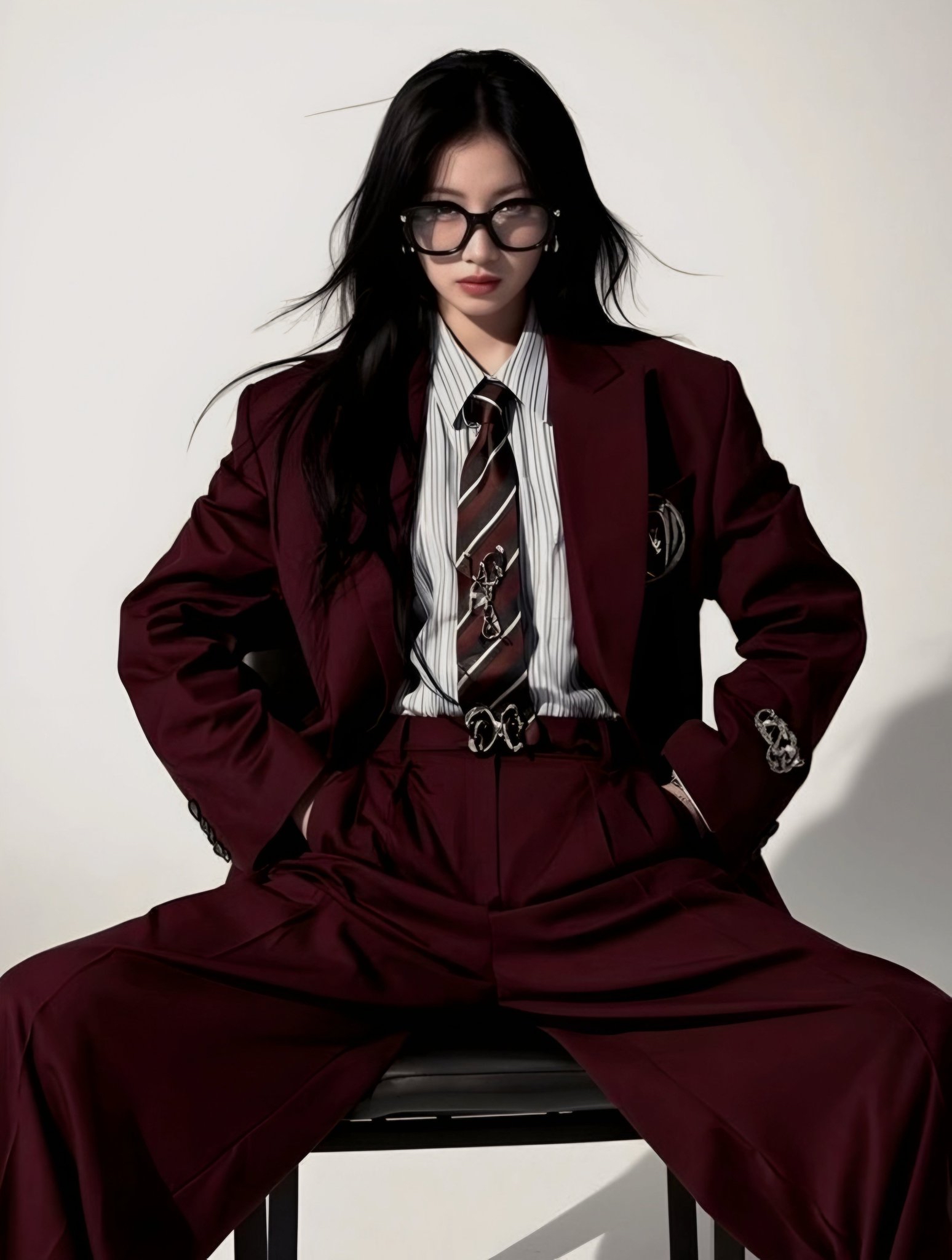 Recent activity shot of Asa (BABYMONSTER)