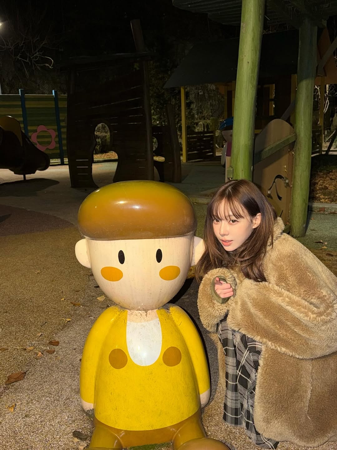 Momen yang diabadikan oleh penggemar Winter (aespa)