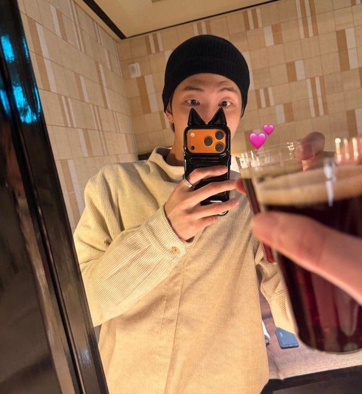 A moment captured by RM (BTS)'s fan