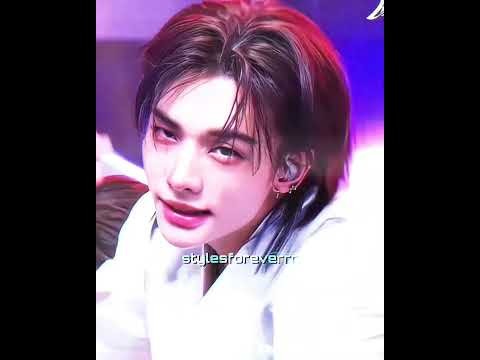 A moment captured by Hyunjin (Stray Kids)'s fan