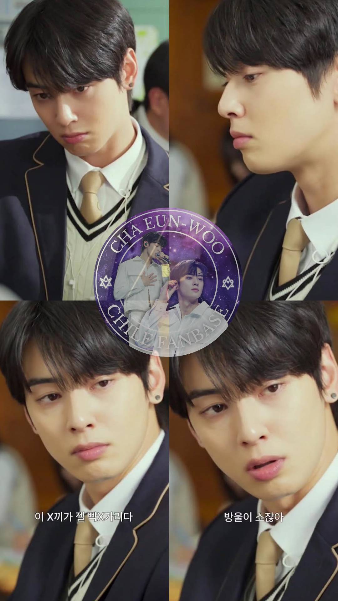 A moment captured by Eunwoo (ASTRO)'s fan