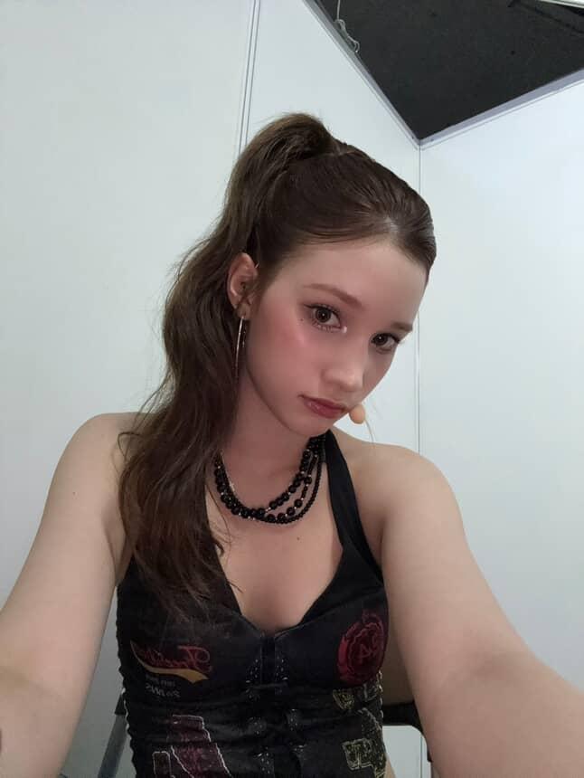 Recent activity shot of Huening Bahiyyih (Kep1er)