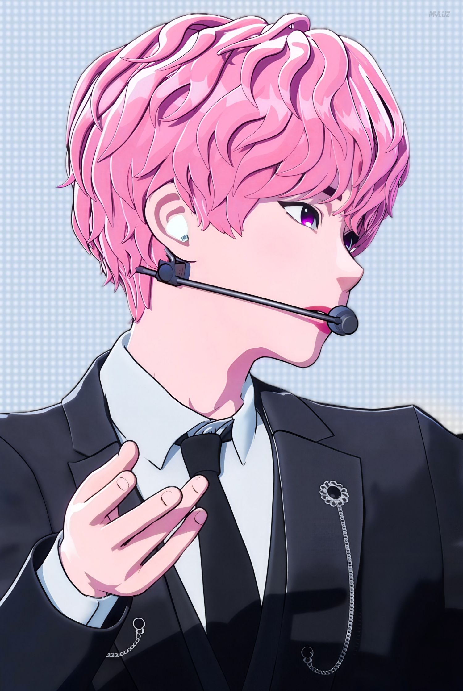 Recent activity shot of Bamby (PLAVE)