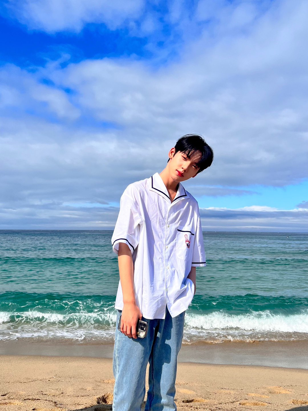 Momen yang diabadikan oleh penggemar Han Yujin (ZEROBASEONE)