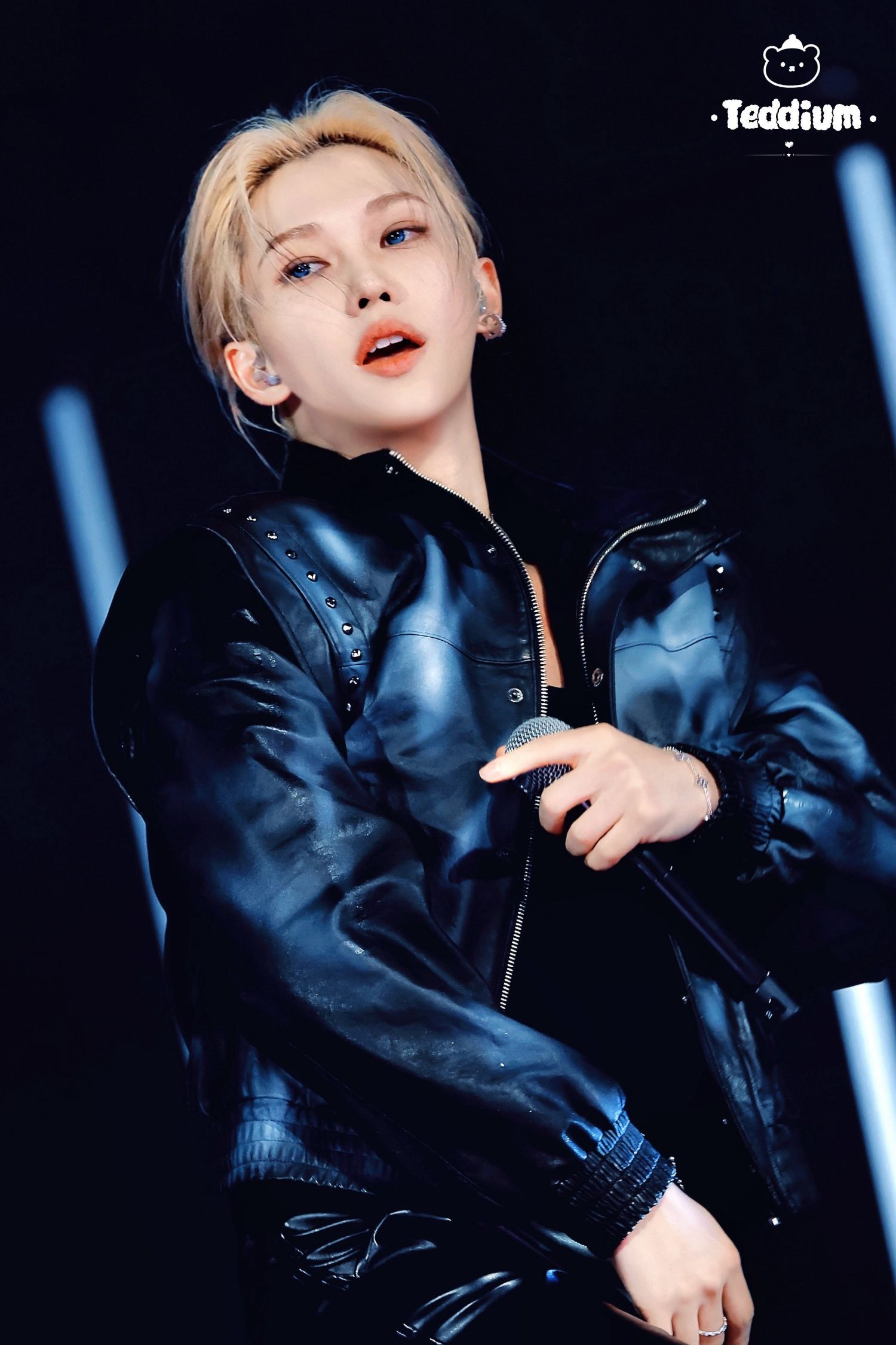 Recent activity shot of Felix (Stray Kids)