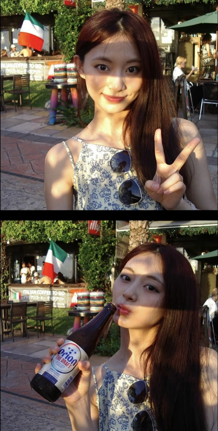 A heartfelt wallpaper shared by Tzuyu (TWICE)'s fans