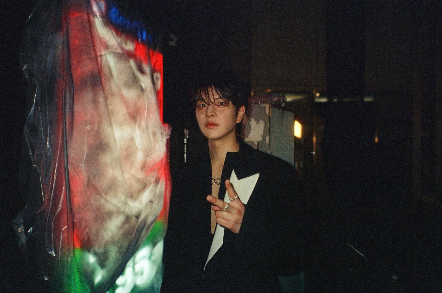 Recent activity shot of Seungmin (Stray Kids)