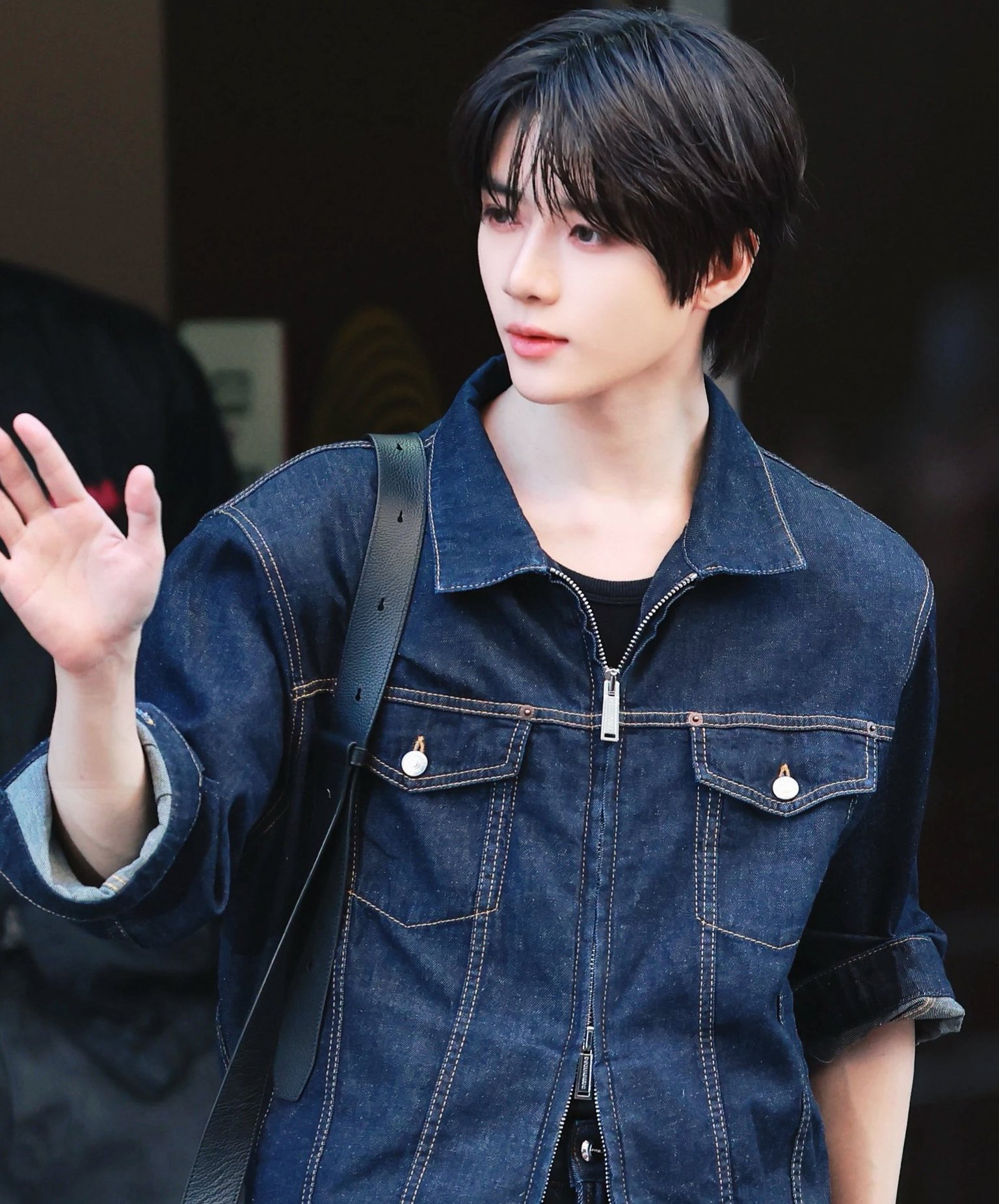 A moment captured by Beomgyu (TOMORROW X TOGETHER)'s fan