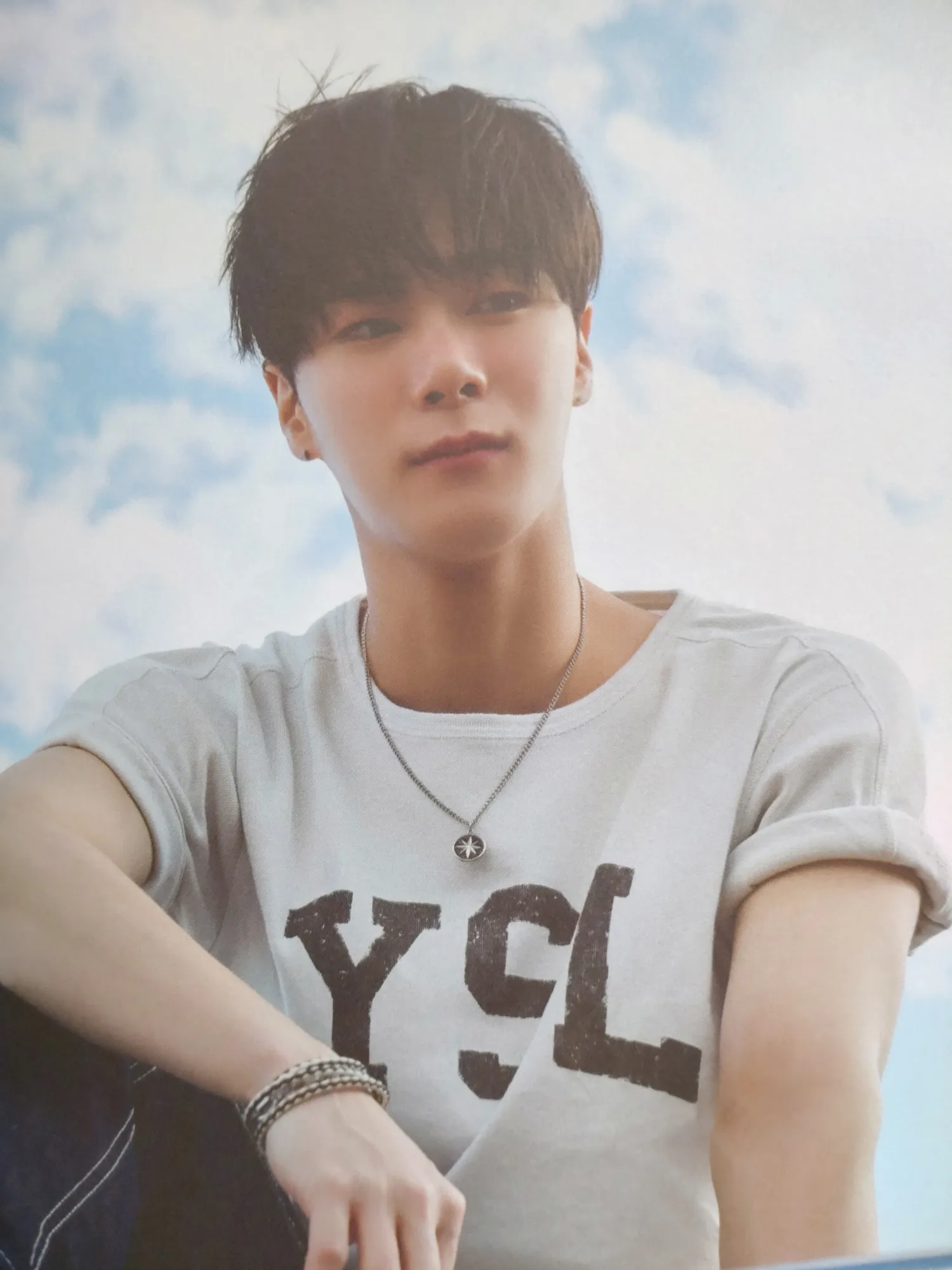 Recent activity shot of Moonbin (ASTRO)