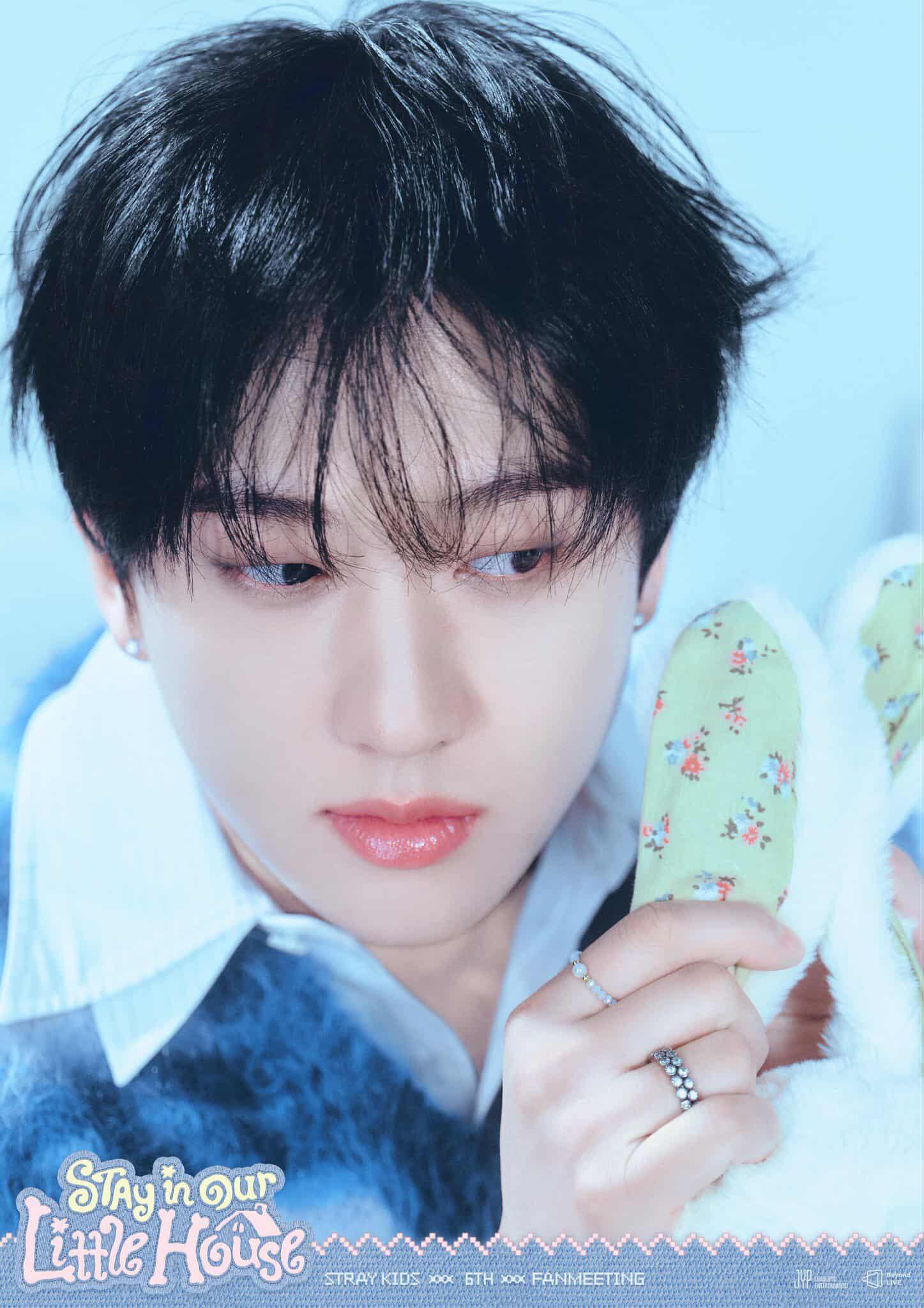 A moment captured by Changbin (Stray Kids)'s fan