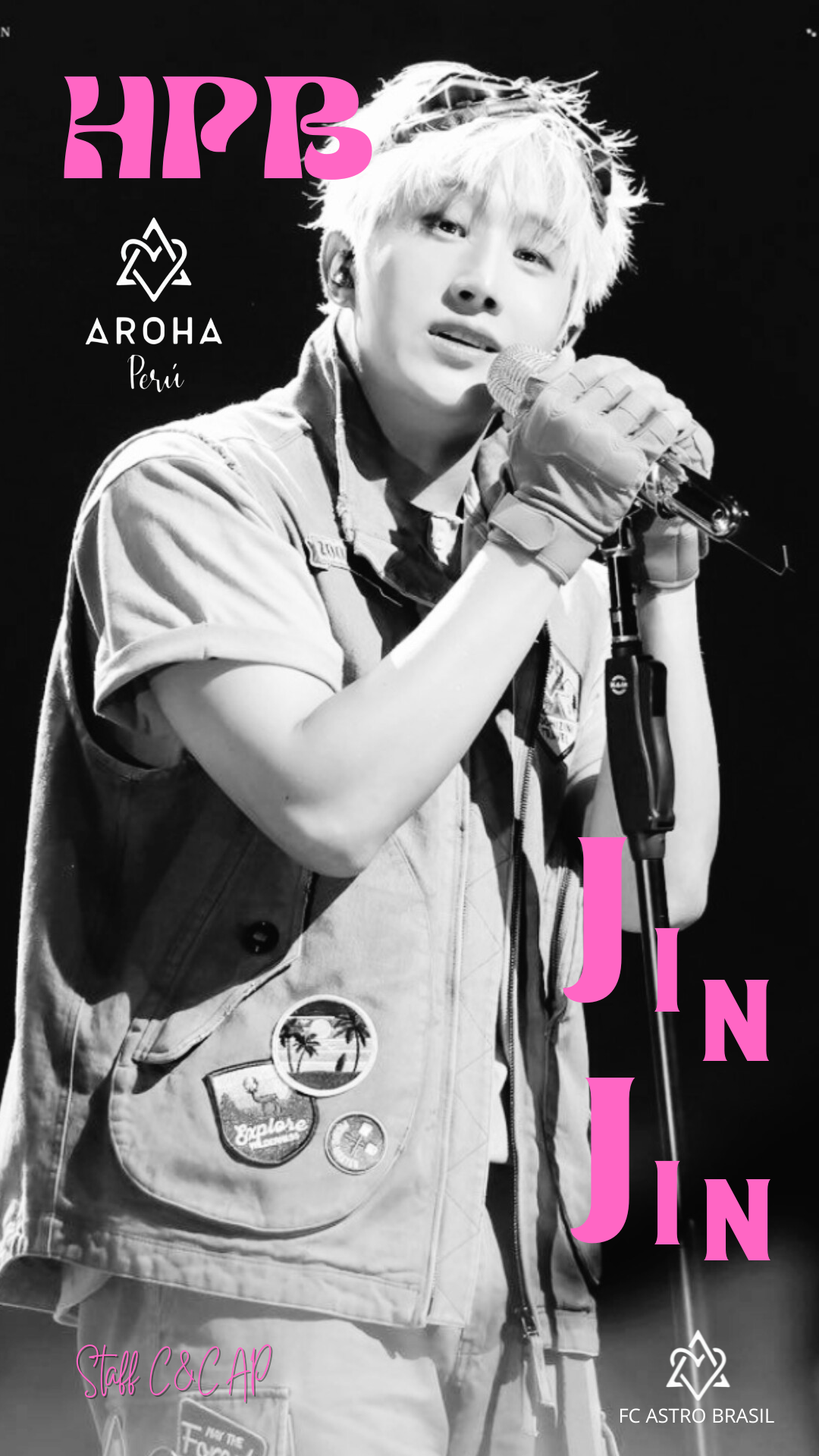 Recent activity shot of Jinjin (ASTRO)