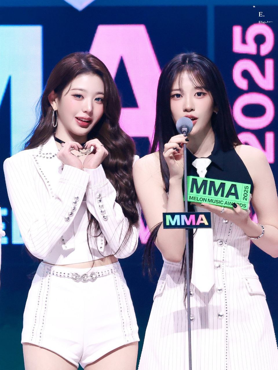 A moment captured by Jang Wonyoung (IVE)'s fan