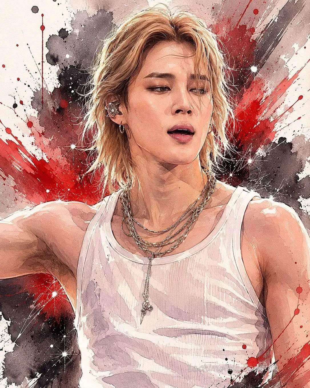 Foto aktivitas terbaru Jimin (BTS)