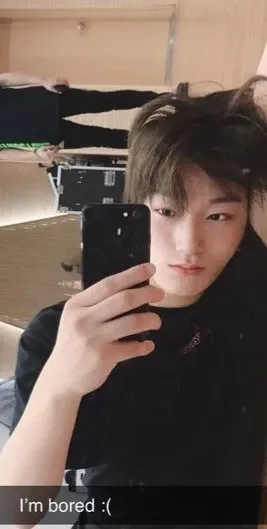 Recent activity shot of San (ATEEZ)