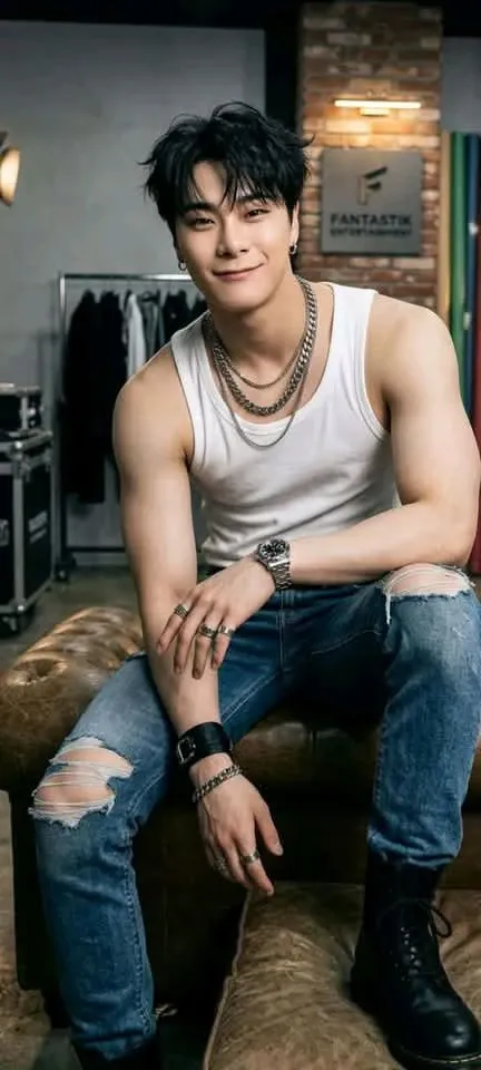 Behind-the-scenes cut of Moonbin (ASTRO)