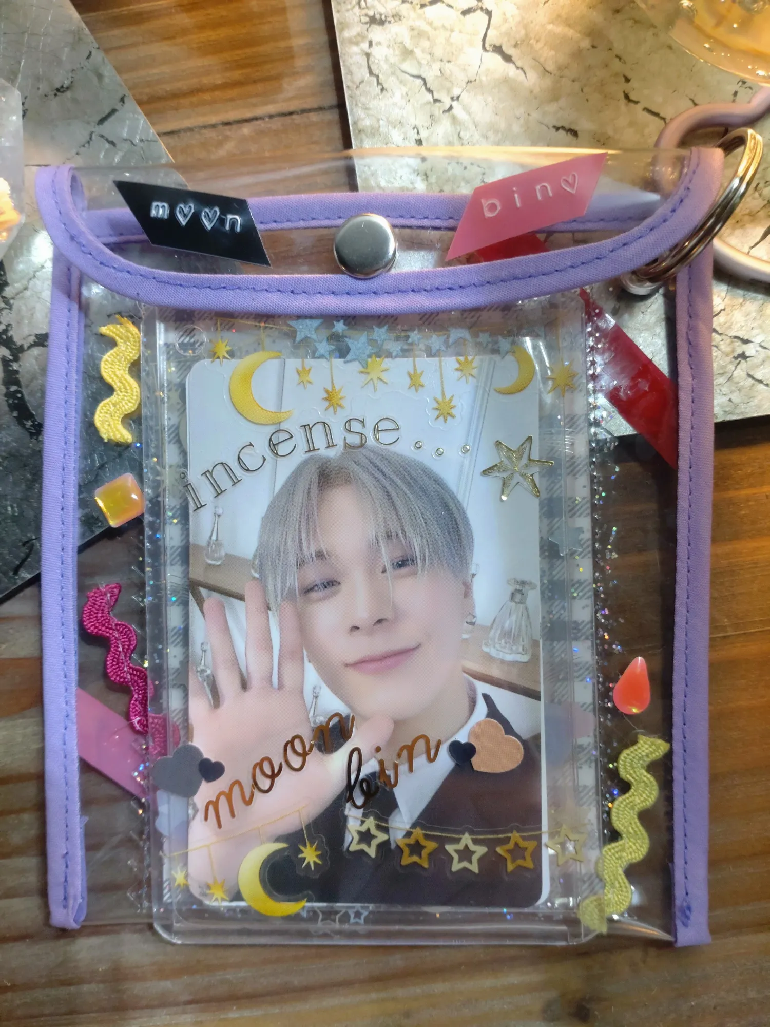 Recent activity shot of Moonbin (ASTRO)