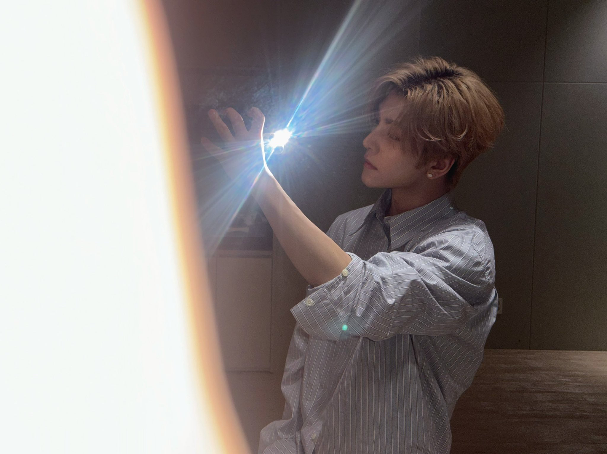 Recent activity shot of He Xinlong (ALPHA DRIVE ONE)