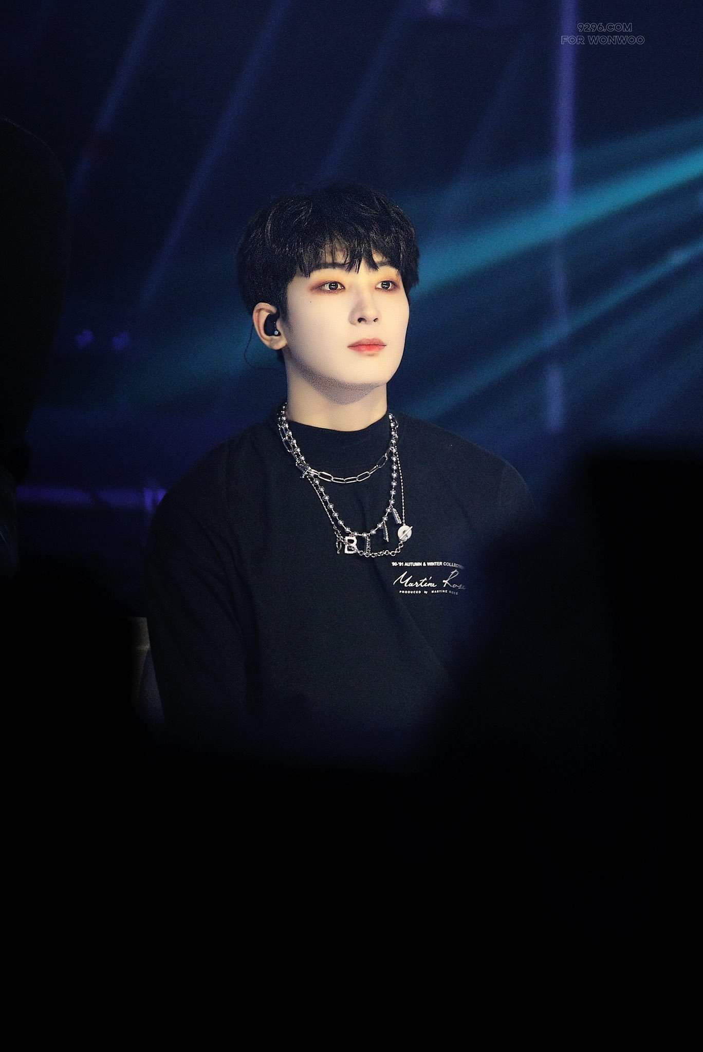 A moment captured by Wonwoo (SEVENTEEN)'s fan