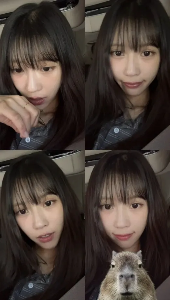 A moment captured by Lovelyz's fan
