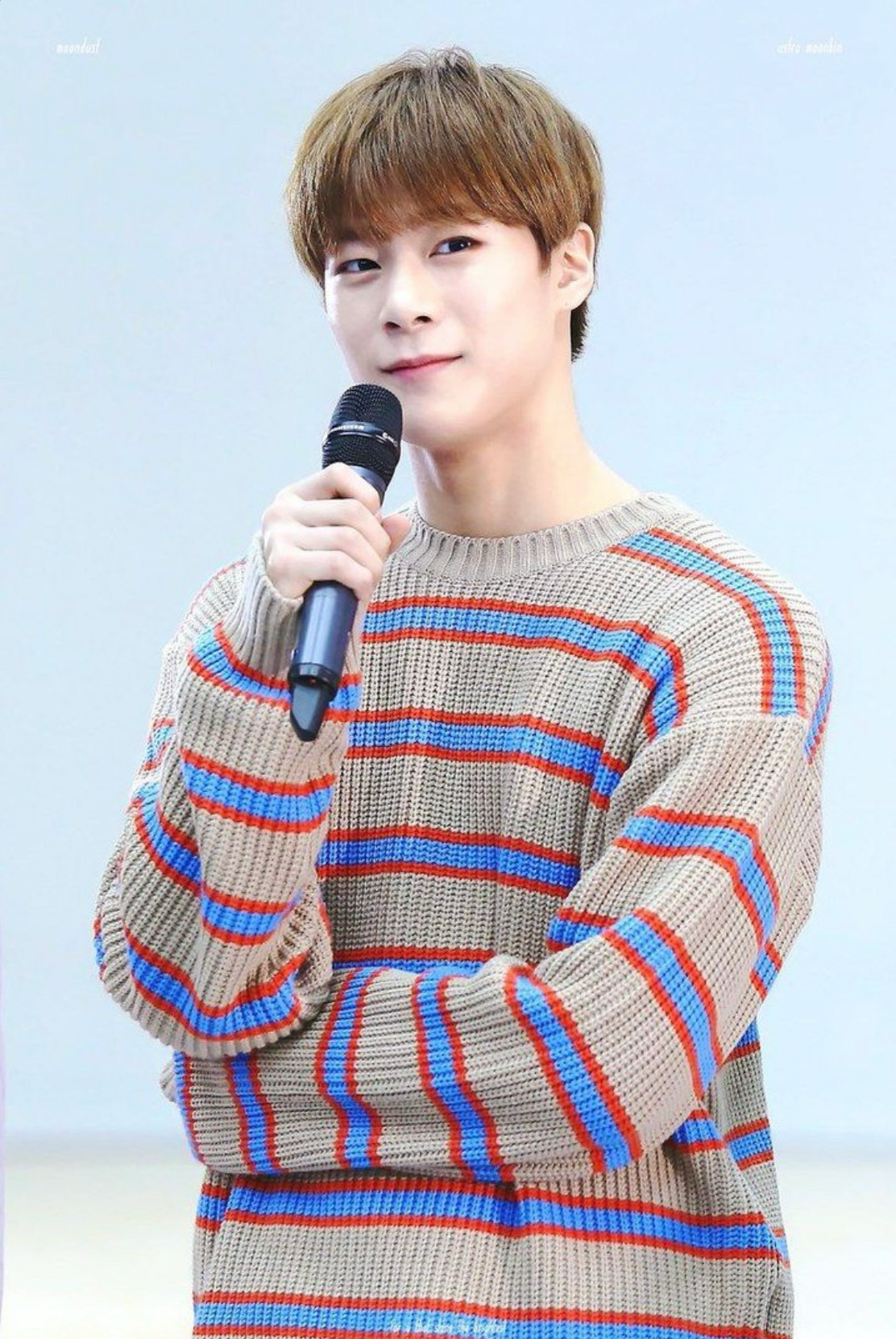 A moment captured by Moonbin (ASTRO)'s fan